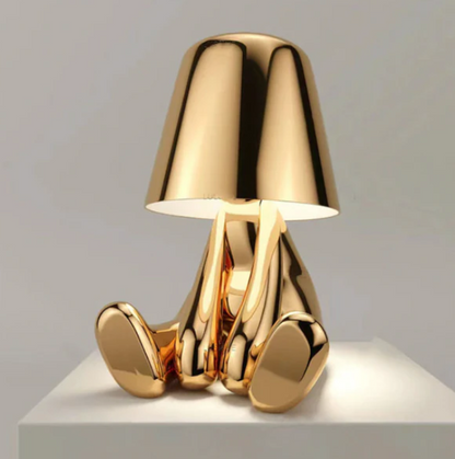 Golden Man Lamp