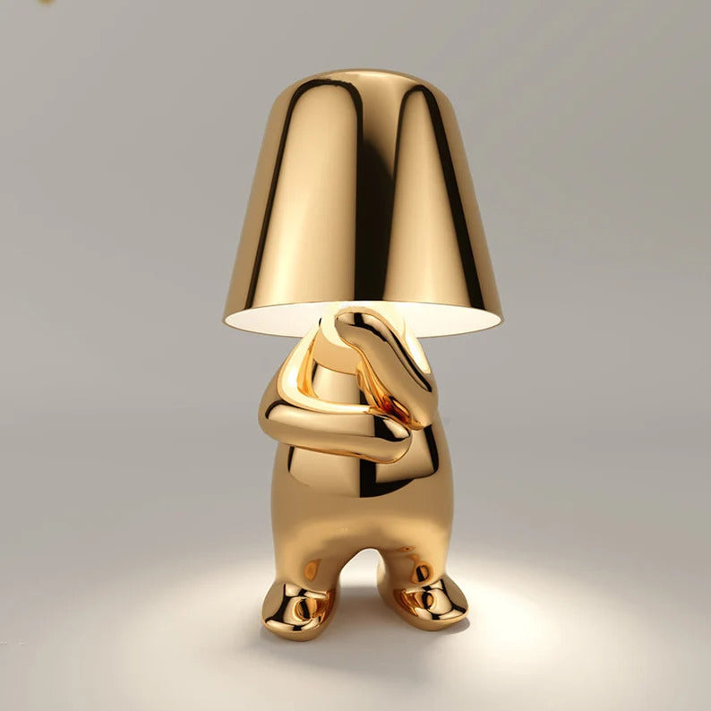 Golden Man Lamp